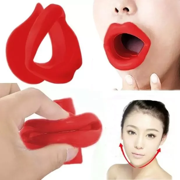 

Lips Massage Slim Exerciser Silicone Anti Aging Face Slimming Anti Cellulite Wrinkle Rermoval Women Lip Trainer Face Lift Tools