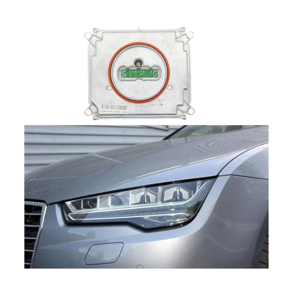 

Передняя фара с модулем управления мощностью 7PP94147 2K для Audi 2016-2018 A7 4GF RS7 S7 7PP941472J 7PP941472D