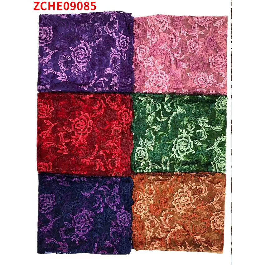 

Nigeria French New Design Online two color embroidery Lace Fabric For Sewing Dresses ZCHE09085
