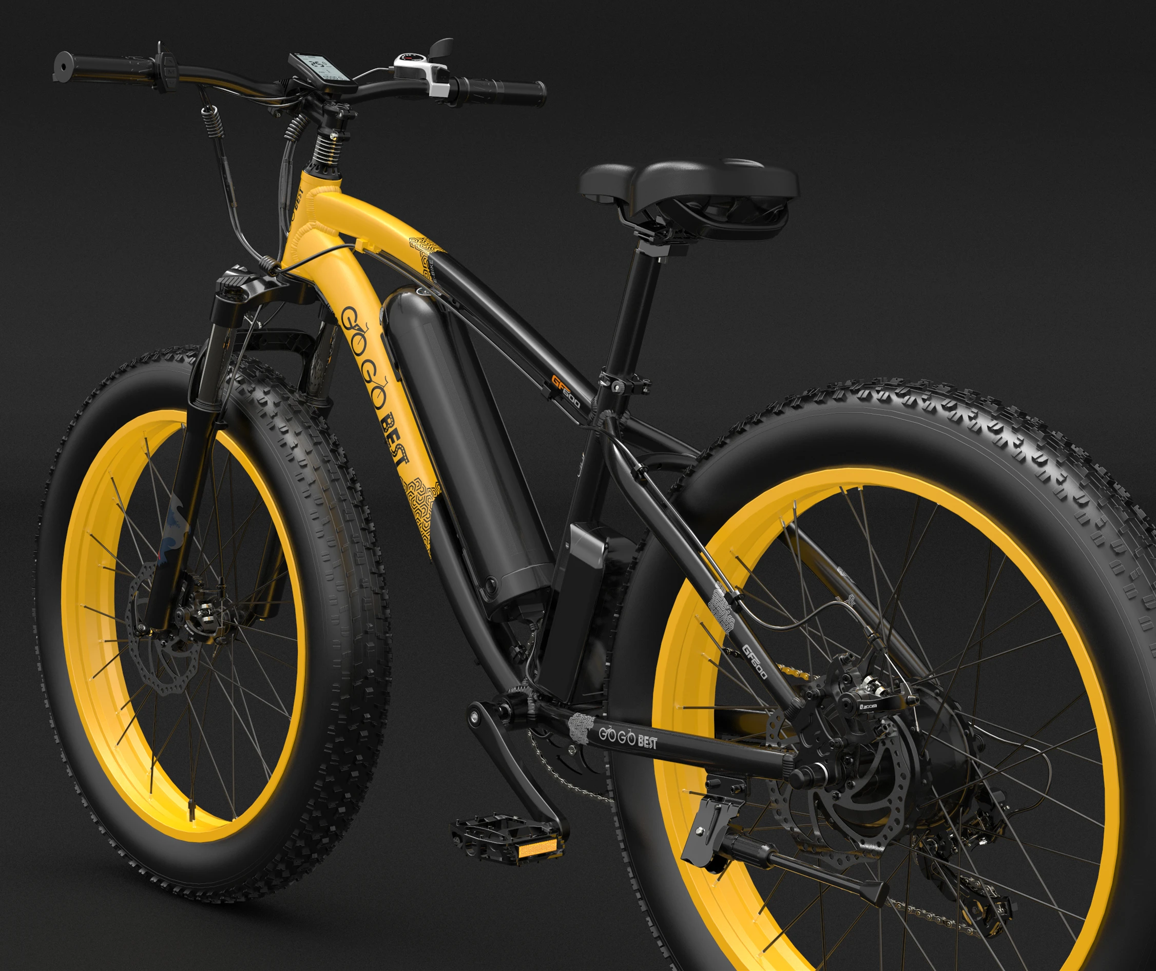 Электрический велосипед максимальная скорость 40 км/ч мощность 1000 Вт 26 × 4 0 |