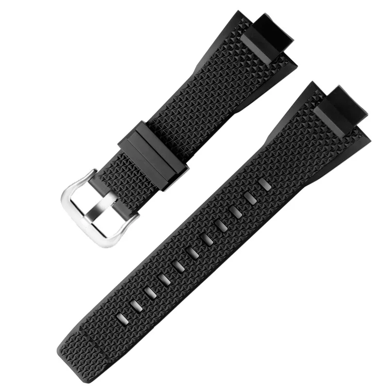 High quality rubber strap For Casio G-SHOCK Steel Heart GST-B400 series silicone resin waterproof watch strap accessories