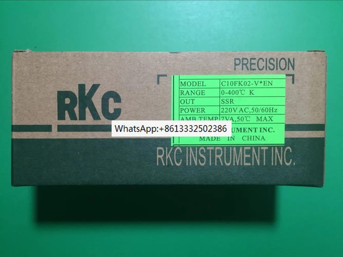 RKC temperature controller REX-C10FK02-V * EN three position display REX-C10FK02-V * EF REX-C700 400