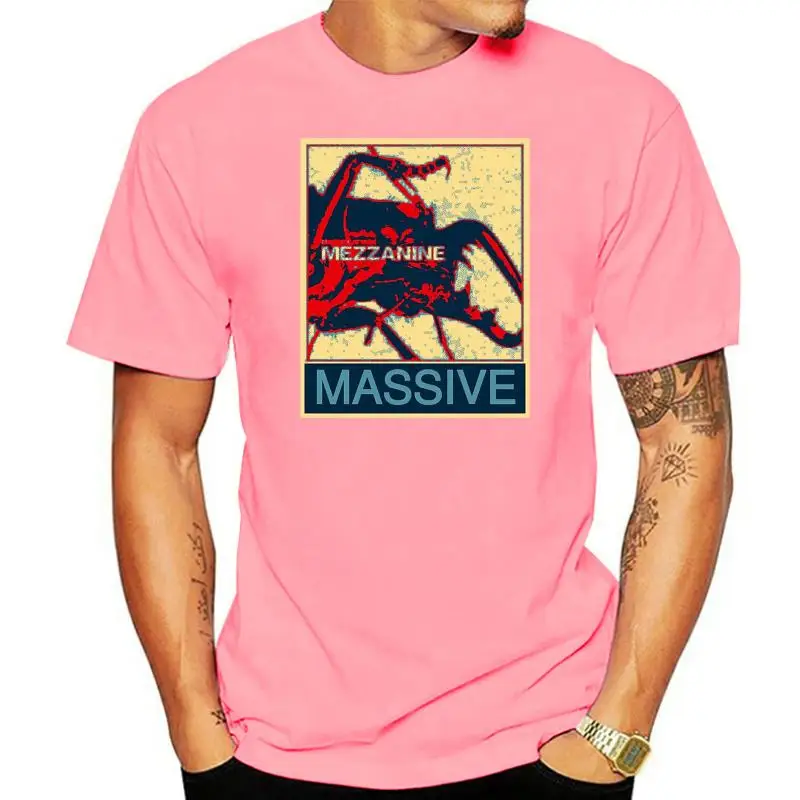 Новинка 2023 мужская летняя популярная повседневная футболка с рукавами Massive Attack vs