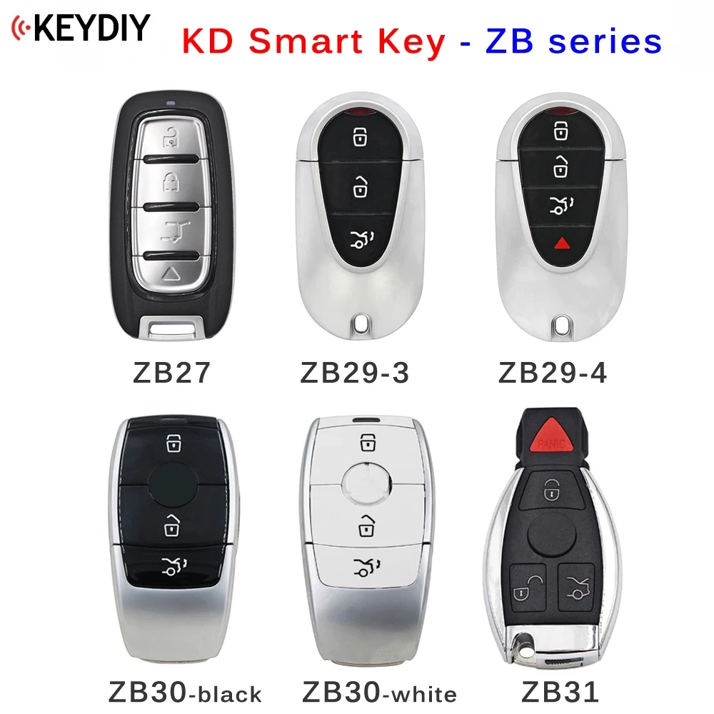 Оригинальный умный дистанционный ключ KEYDIY KD ZB27, Φ, ZB30, ZB31 для Германии, генератор ключей