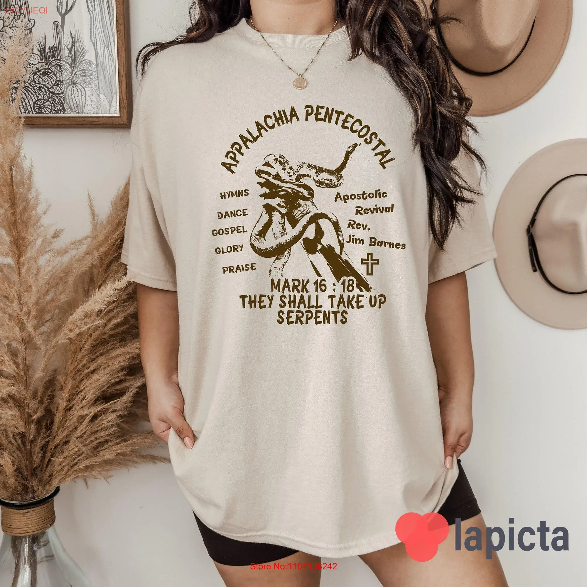 Винтажная футболка с изображением змеиной церкви необычная затемненная