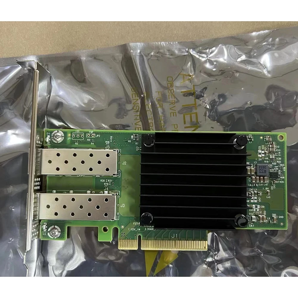 Фото Сетевая карта NIC CX512A MCX512A-ACUT ConnectX-5 10/25GbE PCIe 3.0 x8 с двумя портами №4