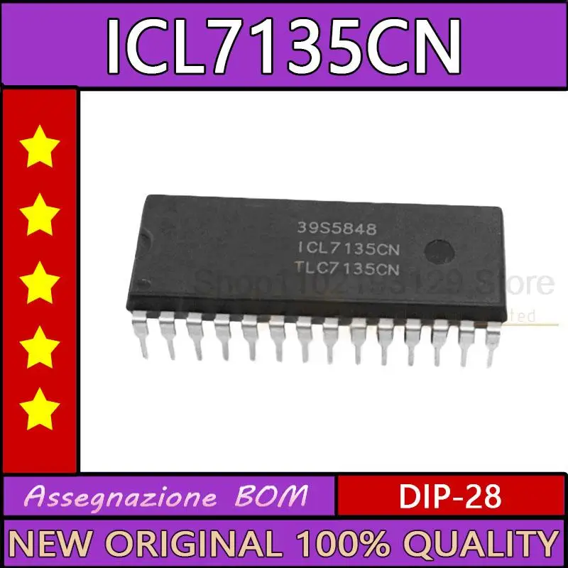 

2 шт./Лот Новый ICL7135CN TLC7135CN ICL7135 TLC7135 DIP-28 IC дисплей DRIVR