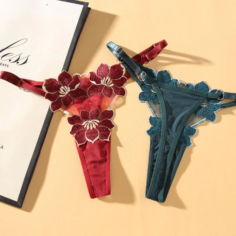 

Women's Underwear Sexy Lace Breathable Soft Lingerie Panties Thong for Woman Female Briefs Panty Sexy Transparent Underpants