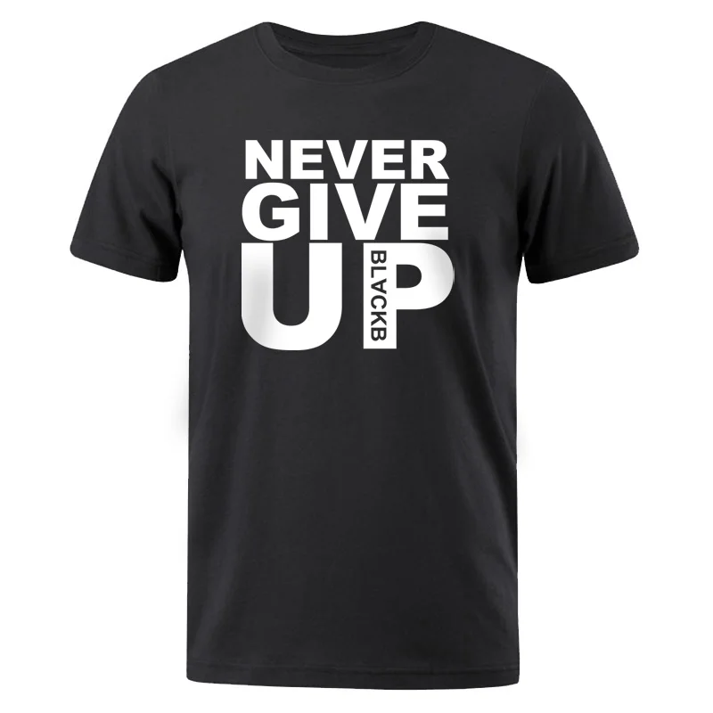 

You'll Never Walk Alone Men T-Shirt Never Give Up O-Neck Man T-Shirt Casual Cotton Mens Shirt Summer Tops Tees Male short Sleeve