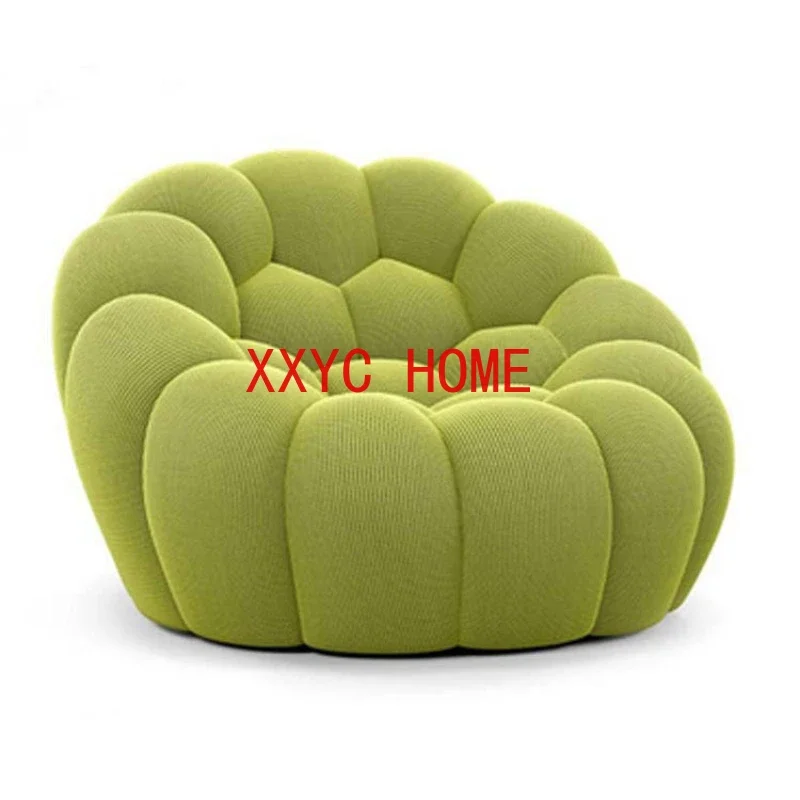 Стул итальянской формы из хлопка современный диван с объемным облаком от руки