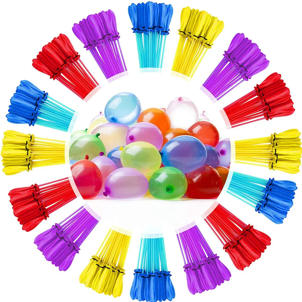 

111pcs Water Balloon Amazing Filling Magic Balloon Bombs Children Water War Game Supplies Kids Summer Outdoor Beach Toy