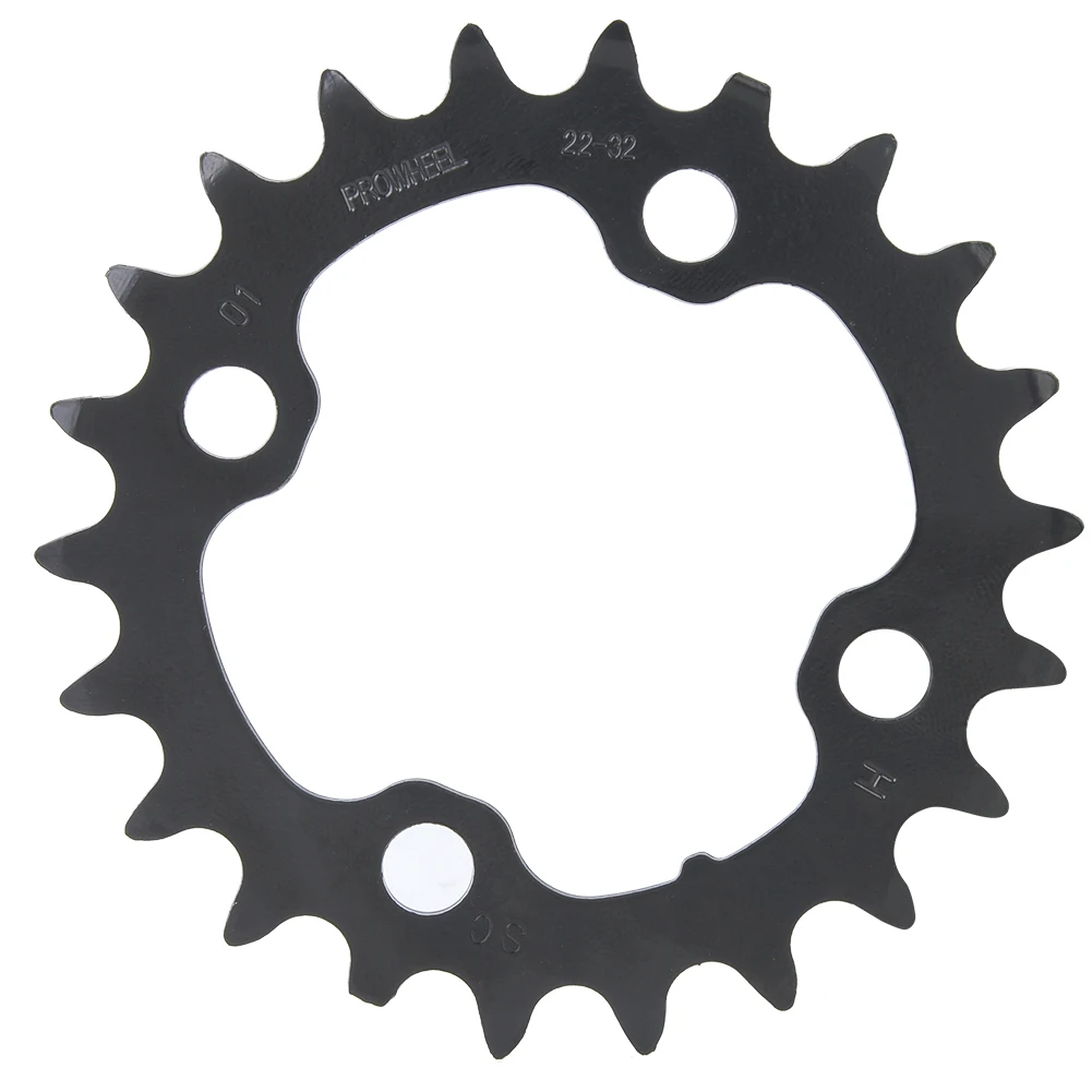 Круглая Звездочка из углеродистой стали для велосипеда BCD 22 т 104 мм 9 скоростей |