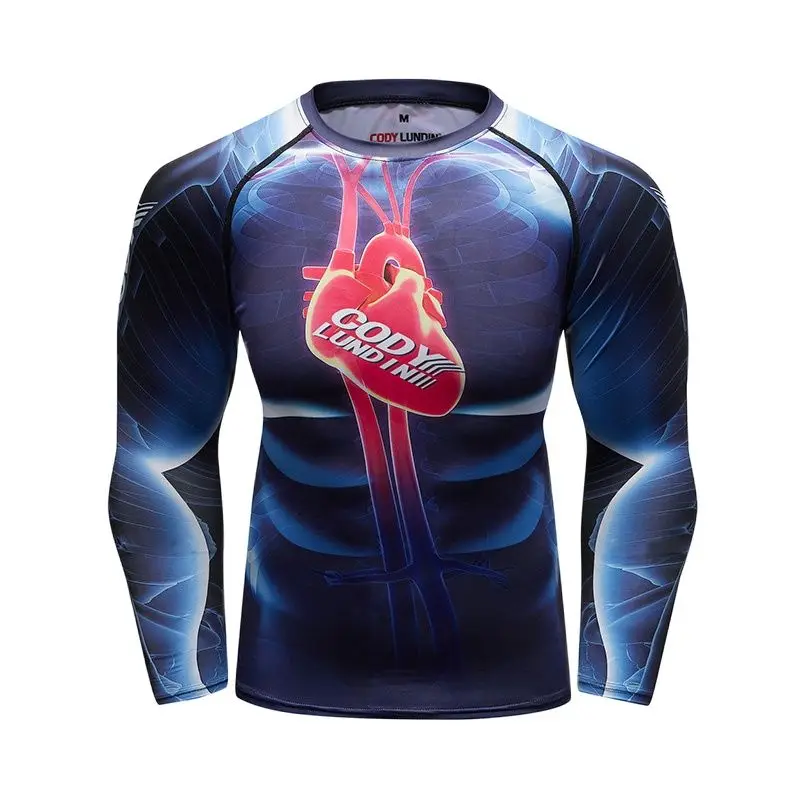 

Hot Sale Men Clothing Fashion Street 3D Heart Print T Shirt Basketball Workout Fitness Top Tees Sports T-Shirt Hipster t-shirt