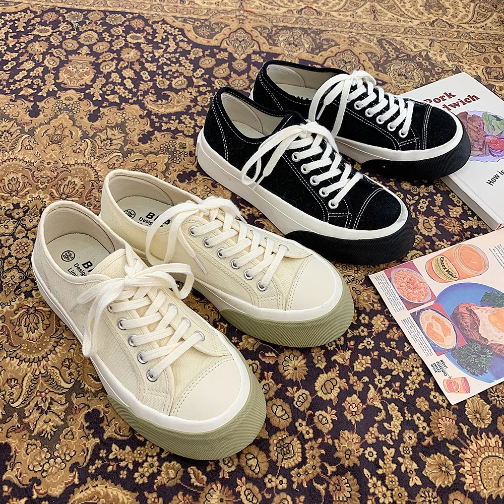 Sneakers Women Shoes Platform Sports Spring Casual Tennis Female Basket Black Vulcanize Fashion 2022 Running Shoes Woman