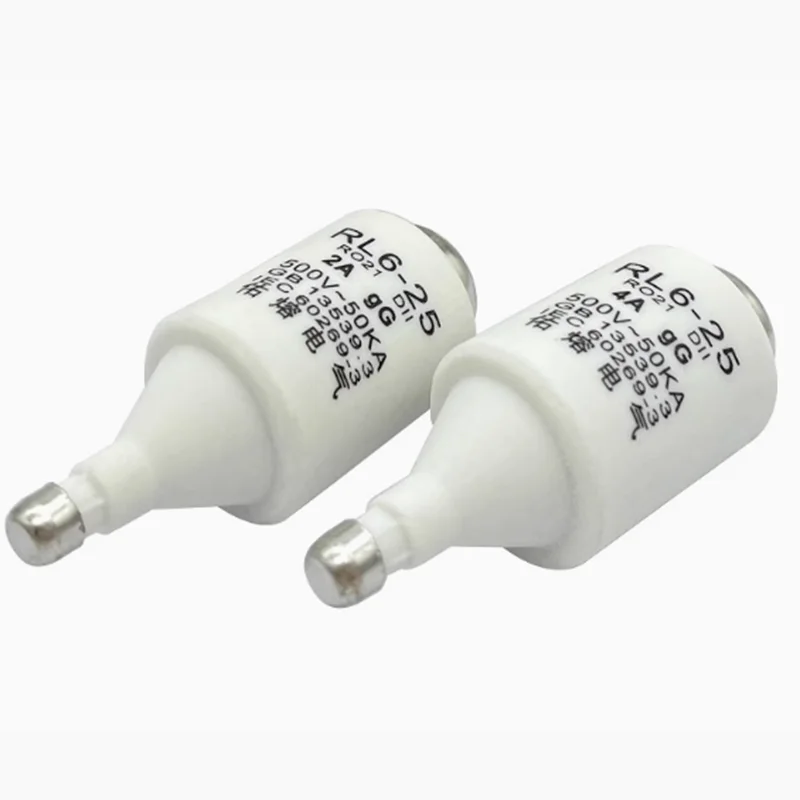 RL6-25 R021 2A 4A 6A 10A 16A 20A 25A 32A Спиральный предохранитель 500 В DII