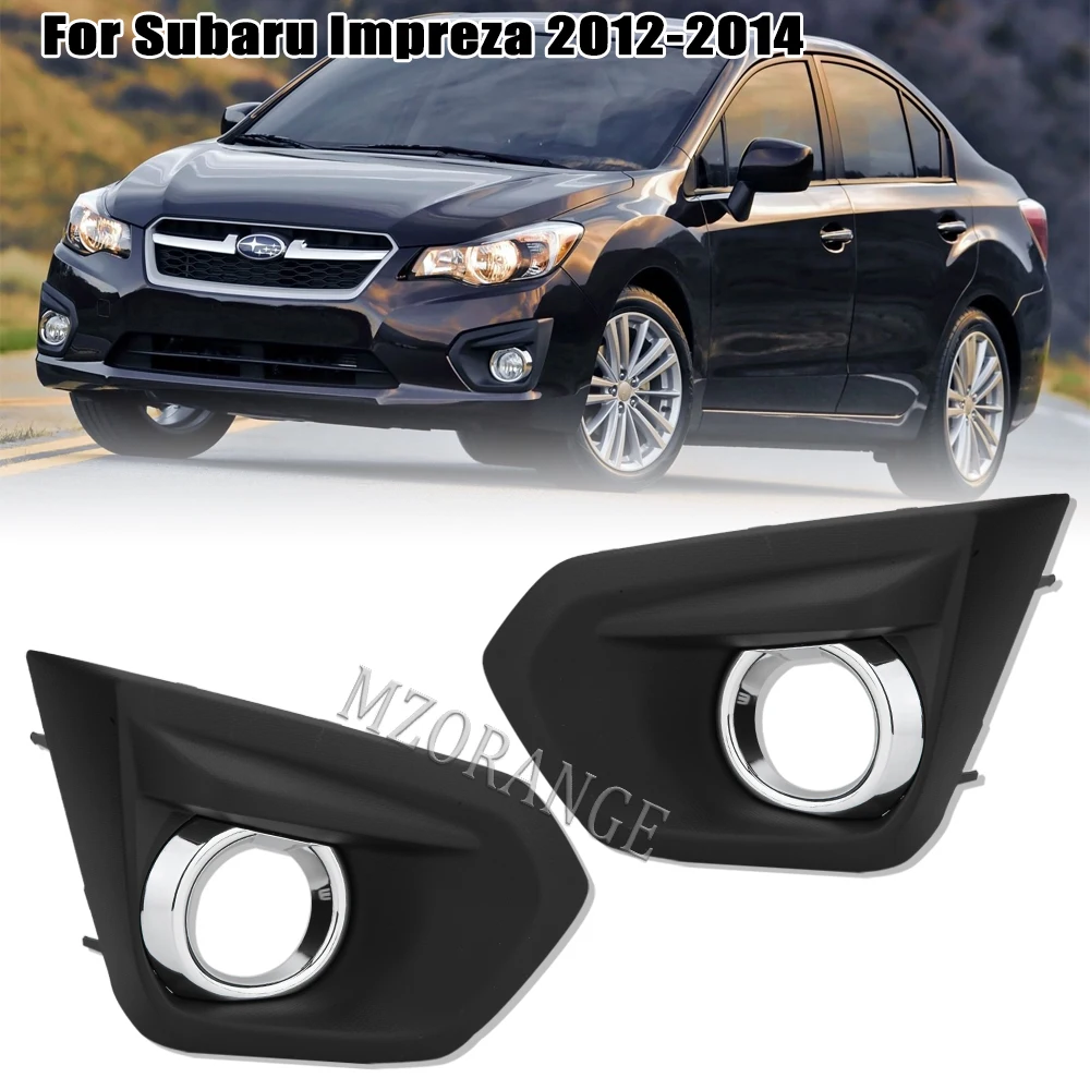 

Fog Lamp Cover Trim for Subaru Impreza 2012 2013 2014 Headlights Foglights Front Bumper Light Frame Car Accessories Left Right