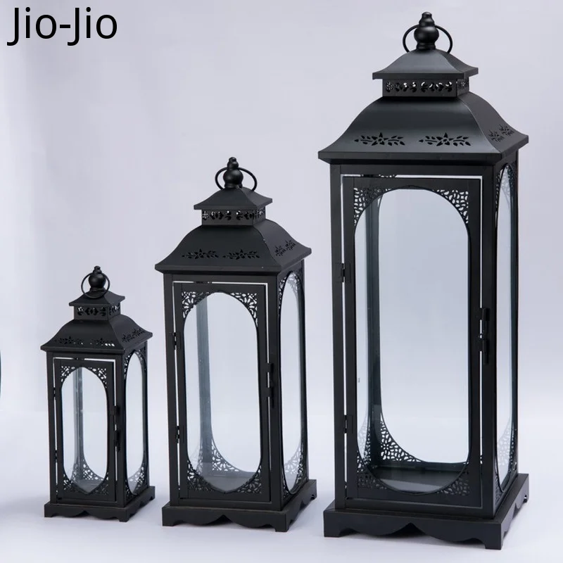 

Креативный Европейский Большой Подсвечник геометрической формы, подсвечник для покраски, винтажный металлический подсвечник, домашний де...