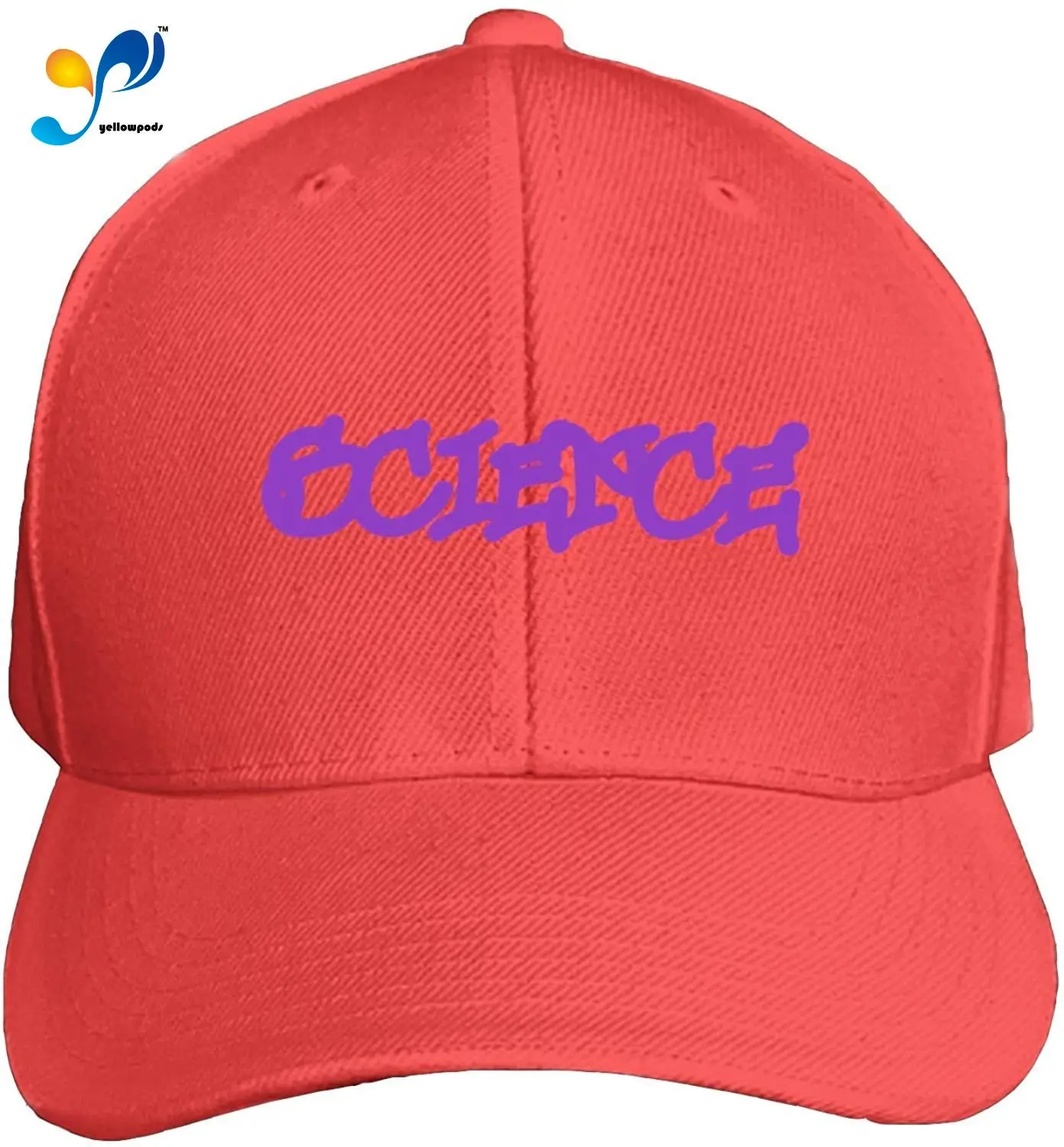 

Science Men's Structured Twill Cap Adjustable Peaked Sandwich Hat