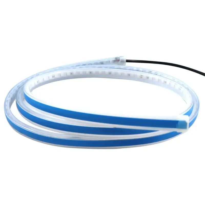 

Внешняя Светодиодная лента для автомобиля, мигающая крышка устройства, водонепроницаемый IP68, товары для освещения автомобиля, задняя дверь, передняя дверь автомобиля