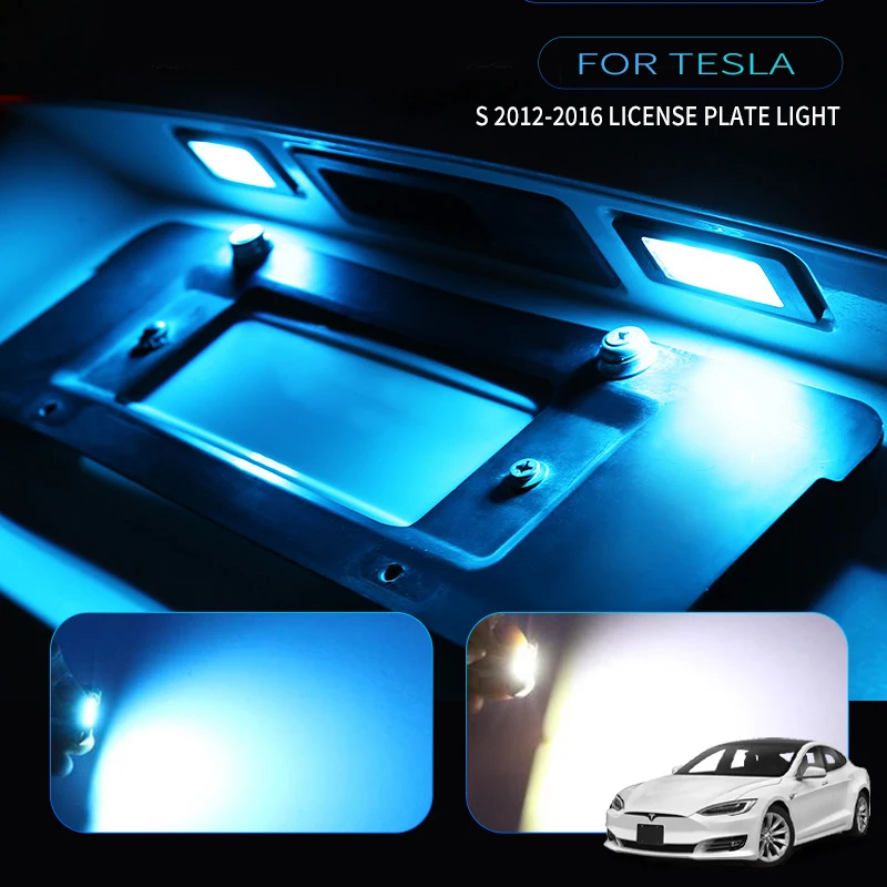 2 шт. Автомобильные светодиодные лампы Tesla Model S 2012-2016 | Автомобили и мотоциклы
