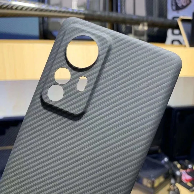 For XIAOMI 12 Carbon Fiber Case 600D Cover Shockproof Phone Aramid Fiber Protective Case for XIAOMI 12/12PRO/12X Phone Accessory