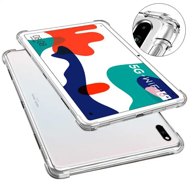

Heouyiuo Transparent Soft Case For Huawei MatePad 10.4 Tablet Case Cover