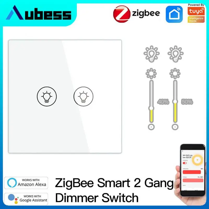 

Умный выключатель Tuya Zigbee, с дистанционным управлением, стандарт США и ЕС