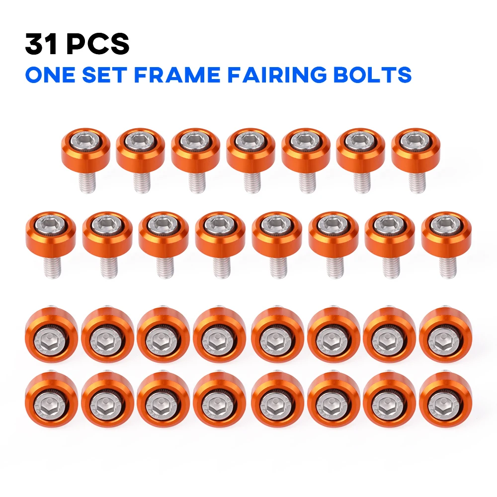 

Винты обтекателя рамы для 990 ADVENTURE/S/R ADV, воротник мотоцикла, переднее крыло, защита цепи, крышка шасси двигателя, шайба, болты M6