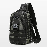 new outdoor multifunctional mens camouflage tactical chest bag backpack climbing hiking fishing gear travel bag