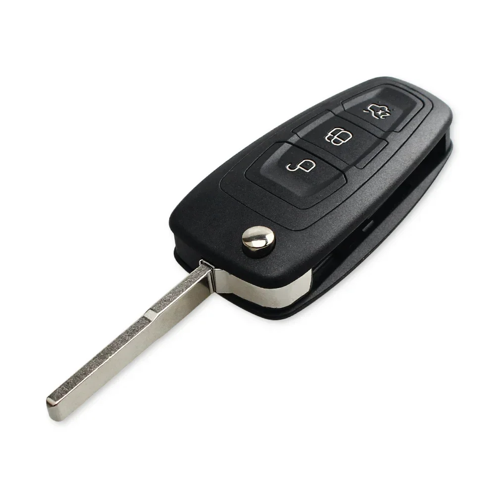 

KEYYOU 1 шт. новый корпус ключа дистанционного управления автомобильный чехол для ключа для Ford Focus Mondeo Fiesta 2013 Fob автомобильный ФОБ с лезвием HU101