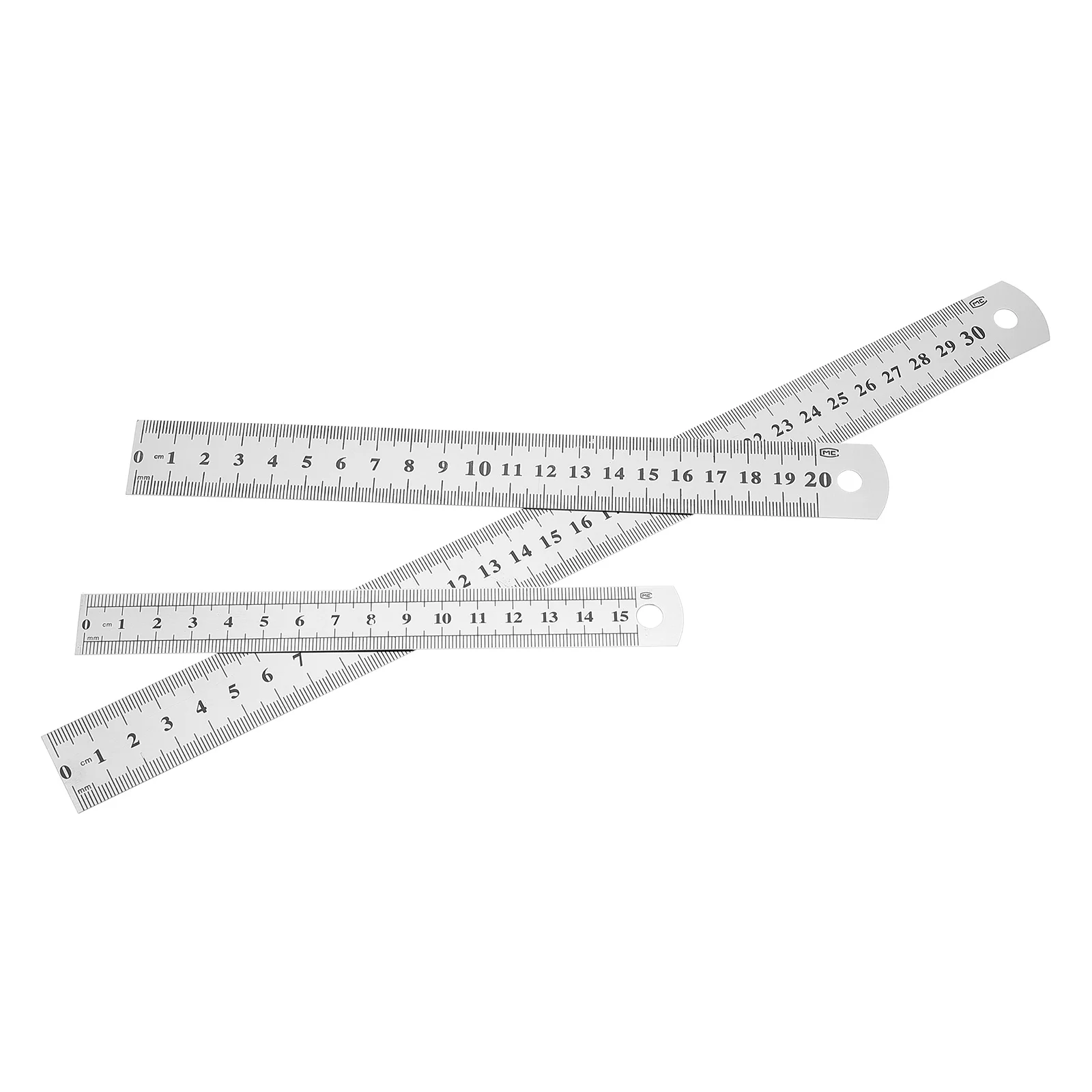 

Ruler Straight Machinist Metal Steel Stainless Drawing Set Metric Multipurpose Woodworking Tool Rulers Double Inch Millimeter