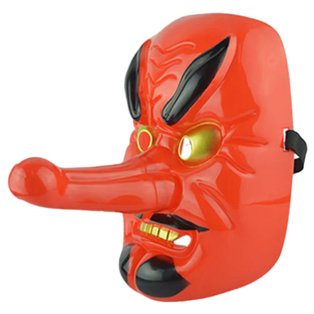 Макияж японской драмы маска человек черные маски ниндзя пластиковый костюм на