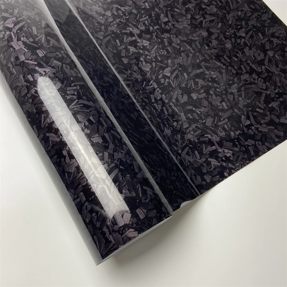 Кованая виниловая пленка из углеродного волокна, автомотоцикл, клейкая виниловая пленка без пузырьков воздуха, серебристая, синяя, черная, кованая карбоновая пленка для автомобиля