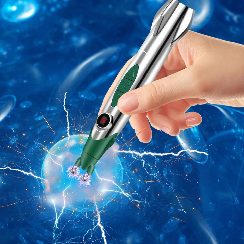 Электрическое Массажное Ручное Устройство Для Акупунктурных Точек Мышц