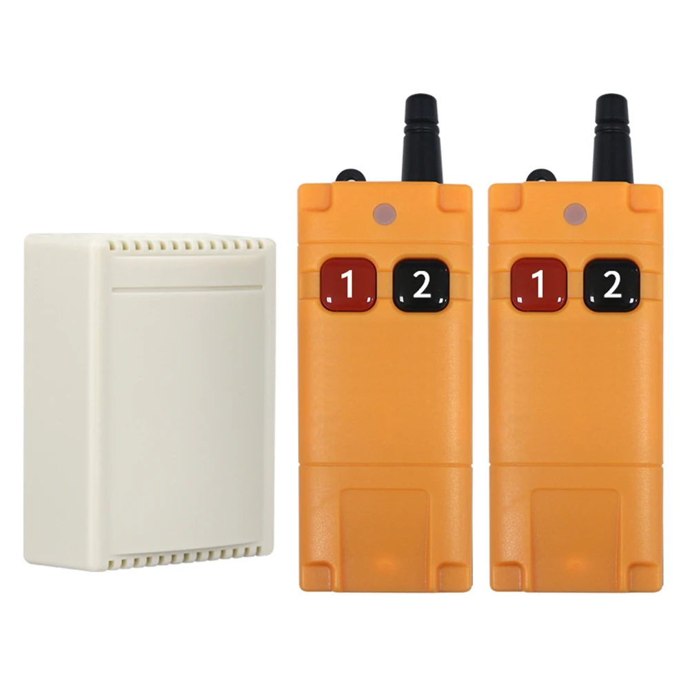 

AC 220 В 2-сторонний беспроводной пульт дистанционного управления переключатель с 2-мя клавишами дистанционного управления 433 МГц 315 МГц Радиоч...