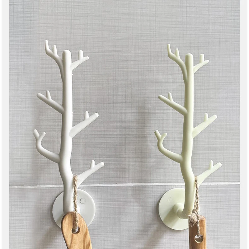 

Nordic American twig hooks Wall decoration Key holder Storage hooks Adhesive hooks Multifunctional hooks Home decoration Hooks