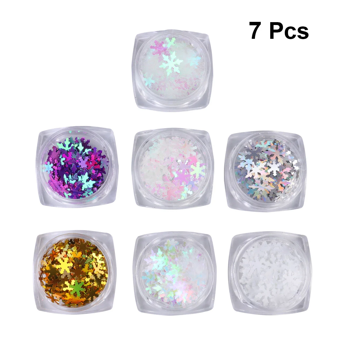 

7Pcs Nail Stickers, Manicure Accessories Nail Stickers Girls Nail Stickers Decals for Party