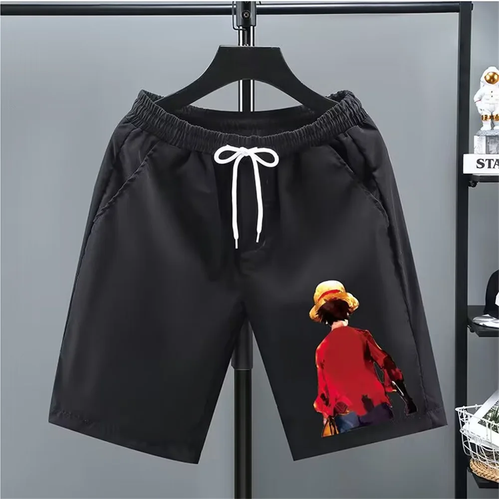 2023 New basketball large size five-point pants summer thin style quick dry shorts printed five-point pants loose beach shorts
