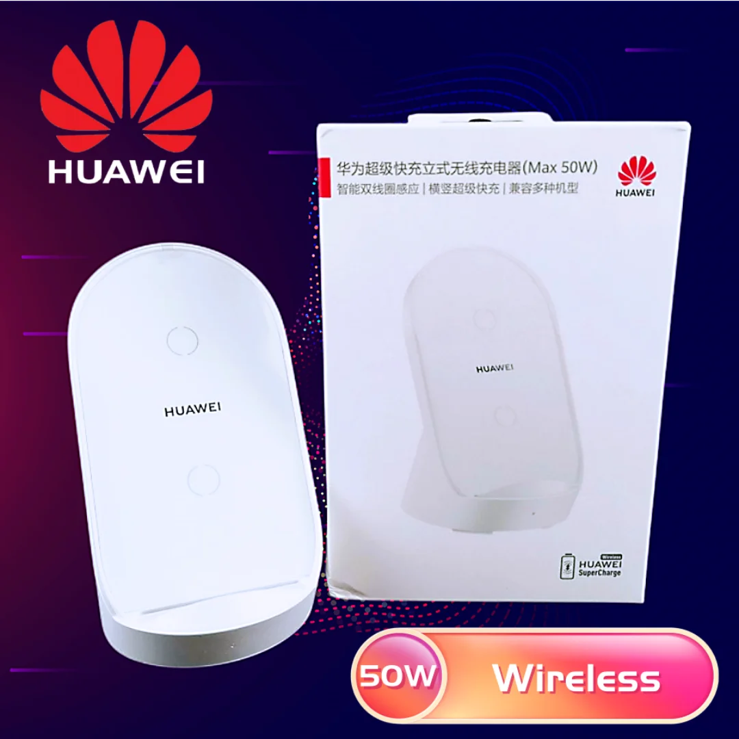 

Huawei Wireless Charger 50w Original Supercharge Fast Charging Wireless Charger Phone for Mate 50 40 30 Pro P50 40 30 Magic 2 3