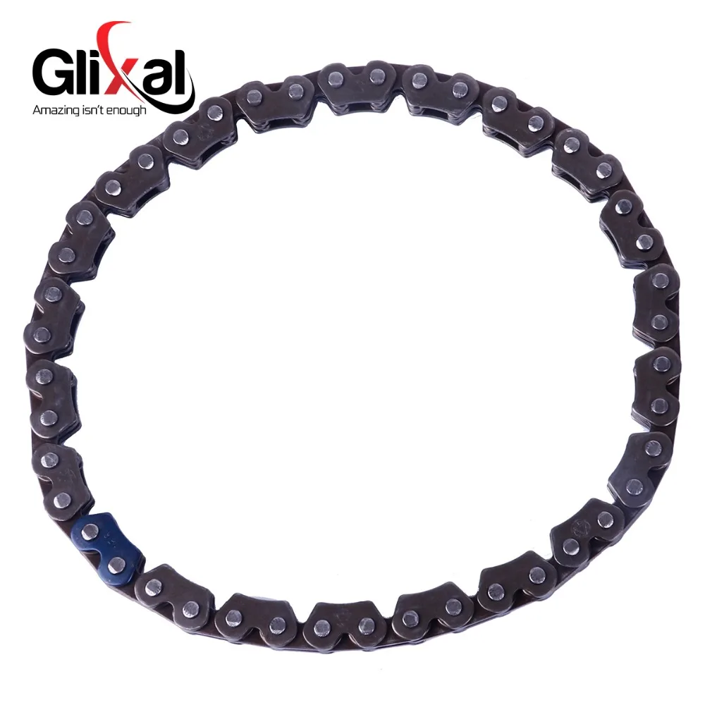 

Цепь масляного насоса Glixal GY6 125cc 150cc 44-звенья для китайских скутеров 152QMI 157QMJ, мопедов, мотовездеходов, картингов, квадроциклов