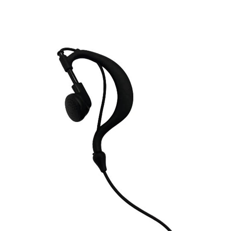 RISENKE Earpiece for Hytera BP510 BP516 AP58 Radio Walkie Talkie Accessories Headset G Shaped Earhang Headphone
