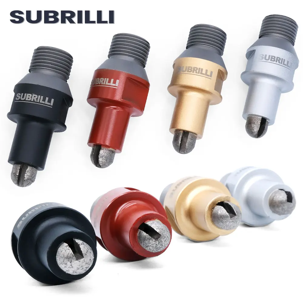Алмазная насадка SUBRILLI на палец для ЧПУ диаметром мм, алмазный абразивный шлифовальный блок для гранитной мраморной плиты, столешницы Алмазная насадка SUBRILLI на палец для ЧПУ диаметром мм, алмазный абразивный шлифовальный блок для гранитной мраморной плиты, столешницы