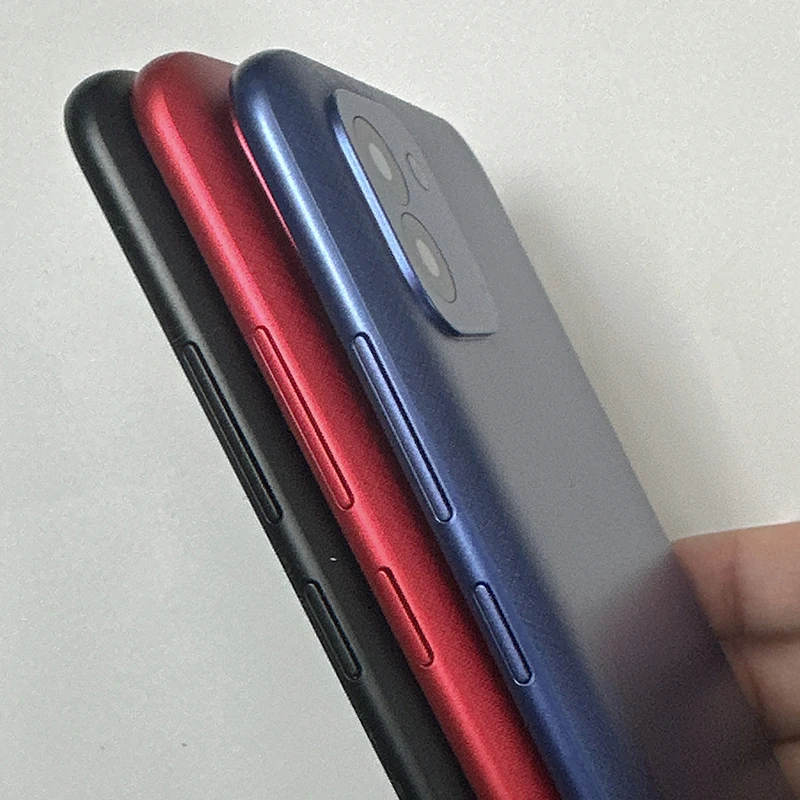 Задняя крышка A03 A035 для Samsung Galaxy Корпус Батарейная панель Крышка корпуса Реальные