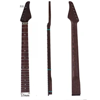 st6 string 22 frets st chicken wing wooden electric guitar neck withlocking nut wenge wood suhr professional guitarra handle