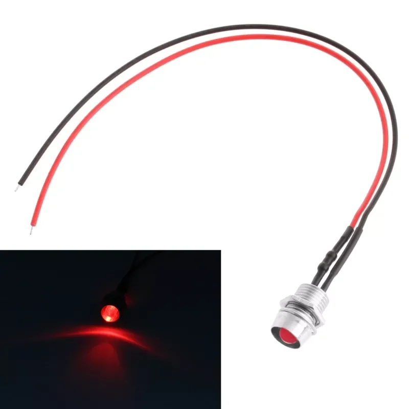 

1x LED Indicateur Pilot Dash Directionnel Voiture Moto Bateau 12V Rouge