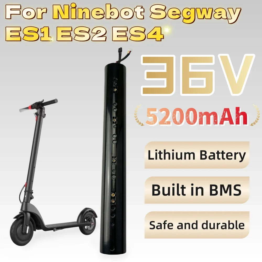 Аккумулятор литиевый для Ninebot Segway ES1 ES2 ES3 ES4 xiaomi 36 В 18650 мАч