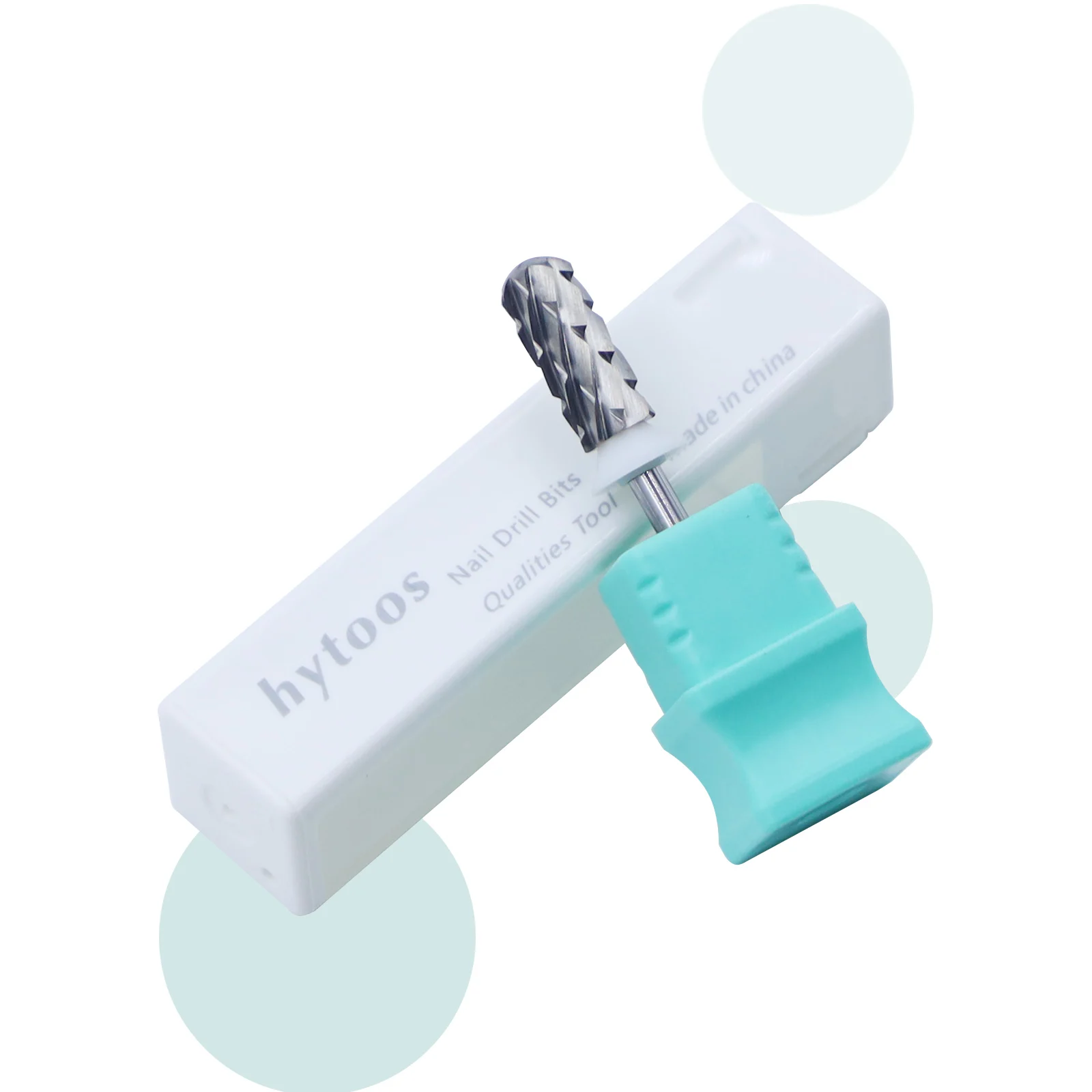 Сверло для ногтей из нержавеющей стали маникюра от HYTOOS безопасное большое