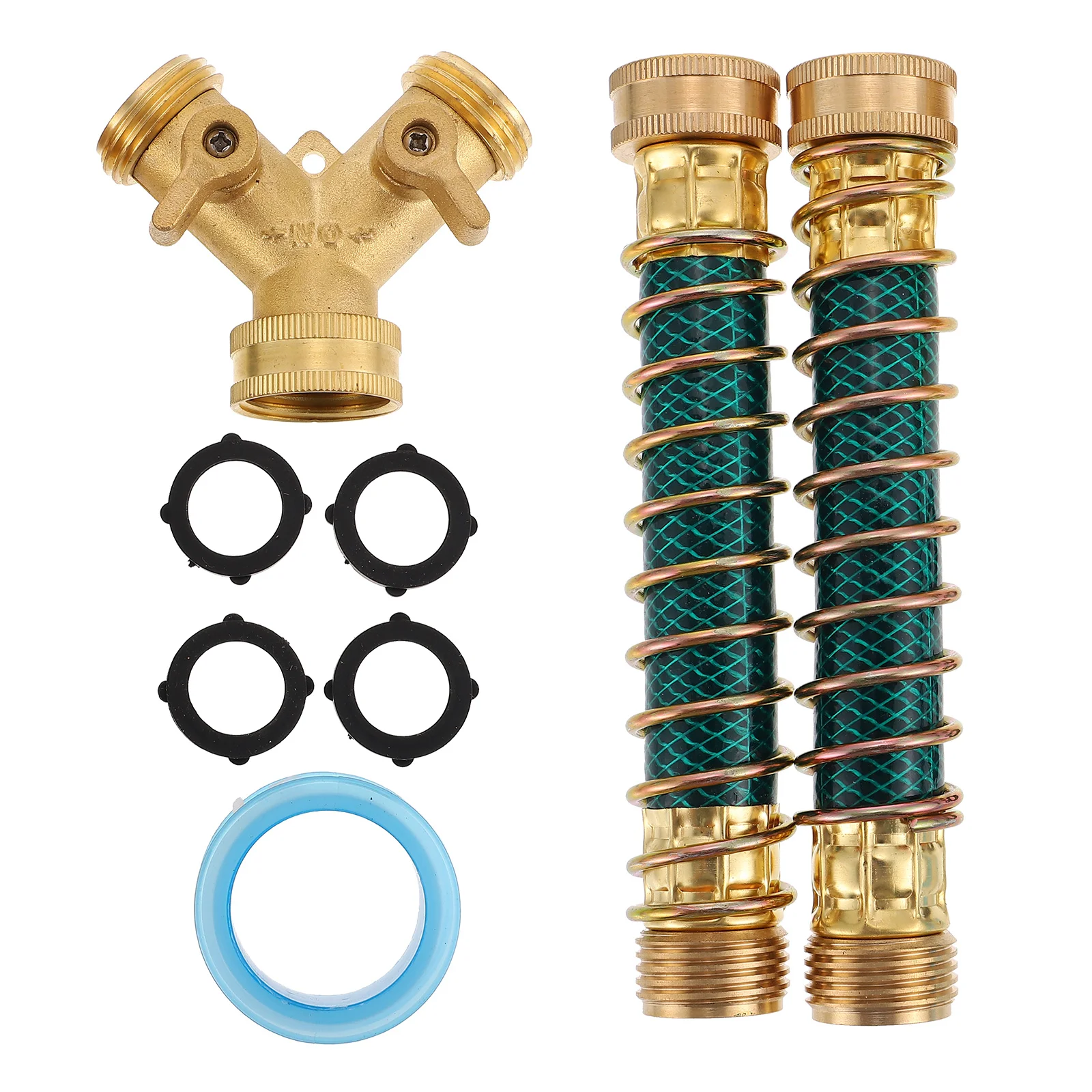 

1 комплект разветвителя для шланга, 2-ходовой соединитель для садового шланга