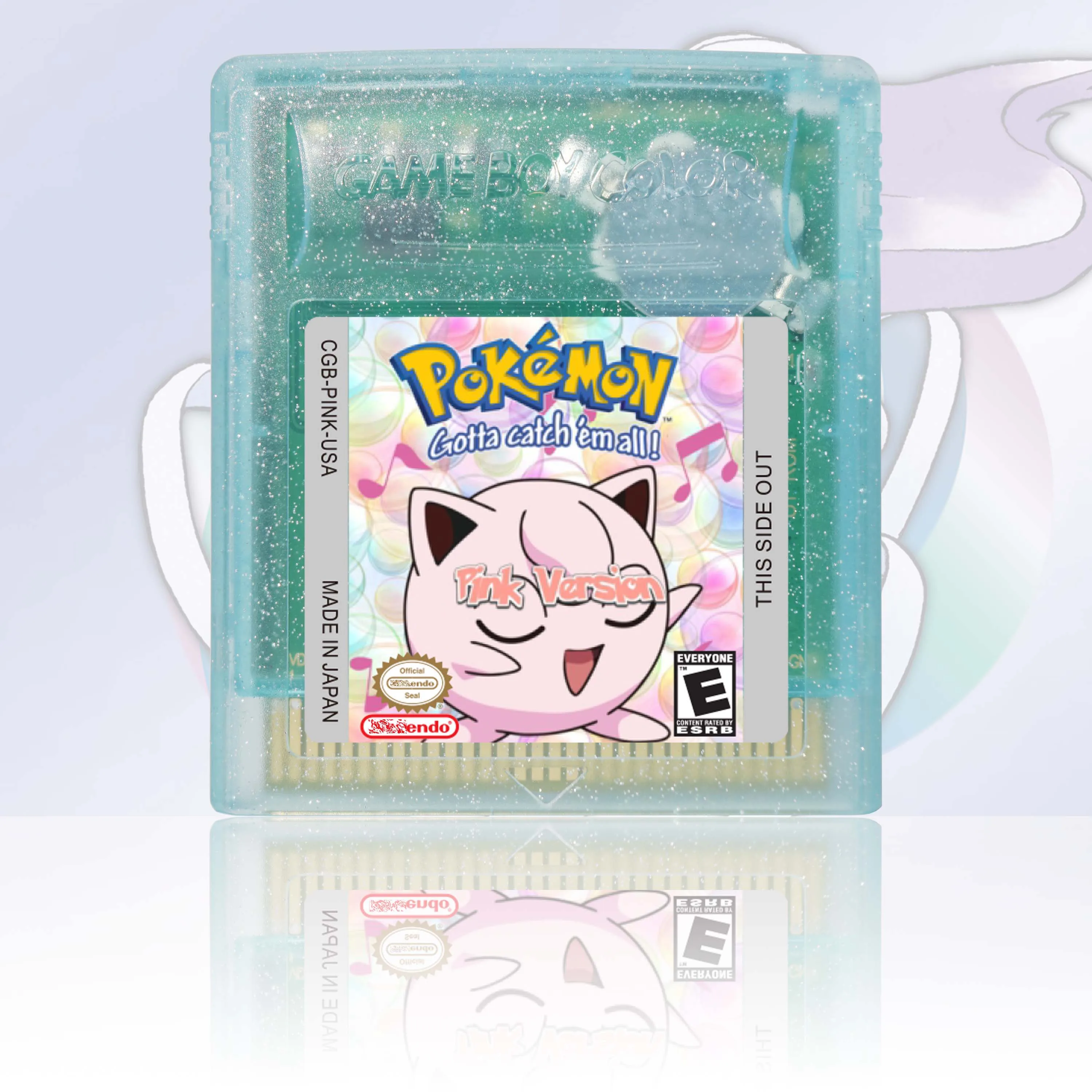 Фото Игровой картридж Pokemon Crystal Clear/Orange/Prism/Polished Series для GBC, 16-битная игровая консоль, высококачественная карта для видеоигр GBC №4