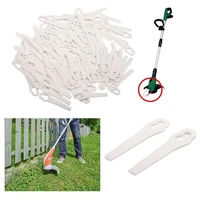 100pcs plastic grass trimmer blades for for einhell cordless lawn mower bg ct 18 li rg ct 181 li ge ct 18 li parkside strimmer
